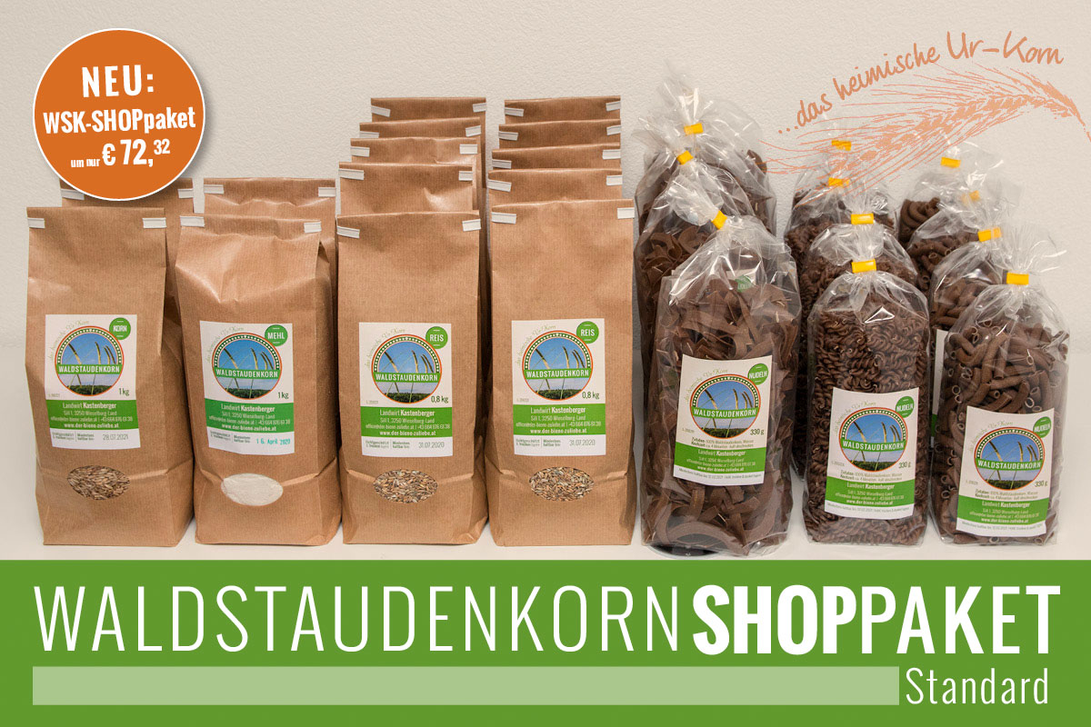 Waldstaudenkorn SHOP-Paket Standard