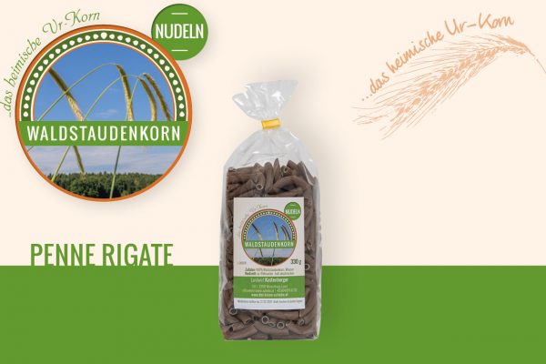 Waldstaudenkorn Penne Rigate