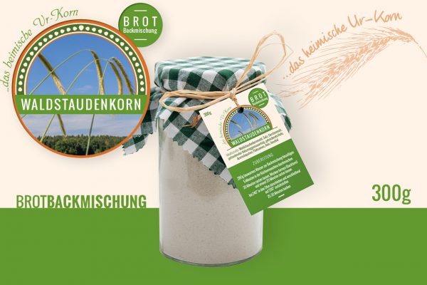 Waldstaudenkorn Brotbackmischung