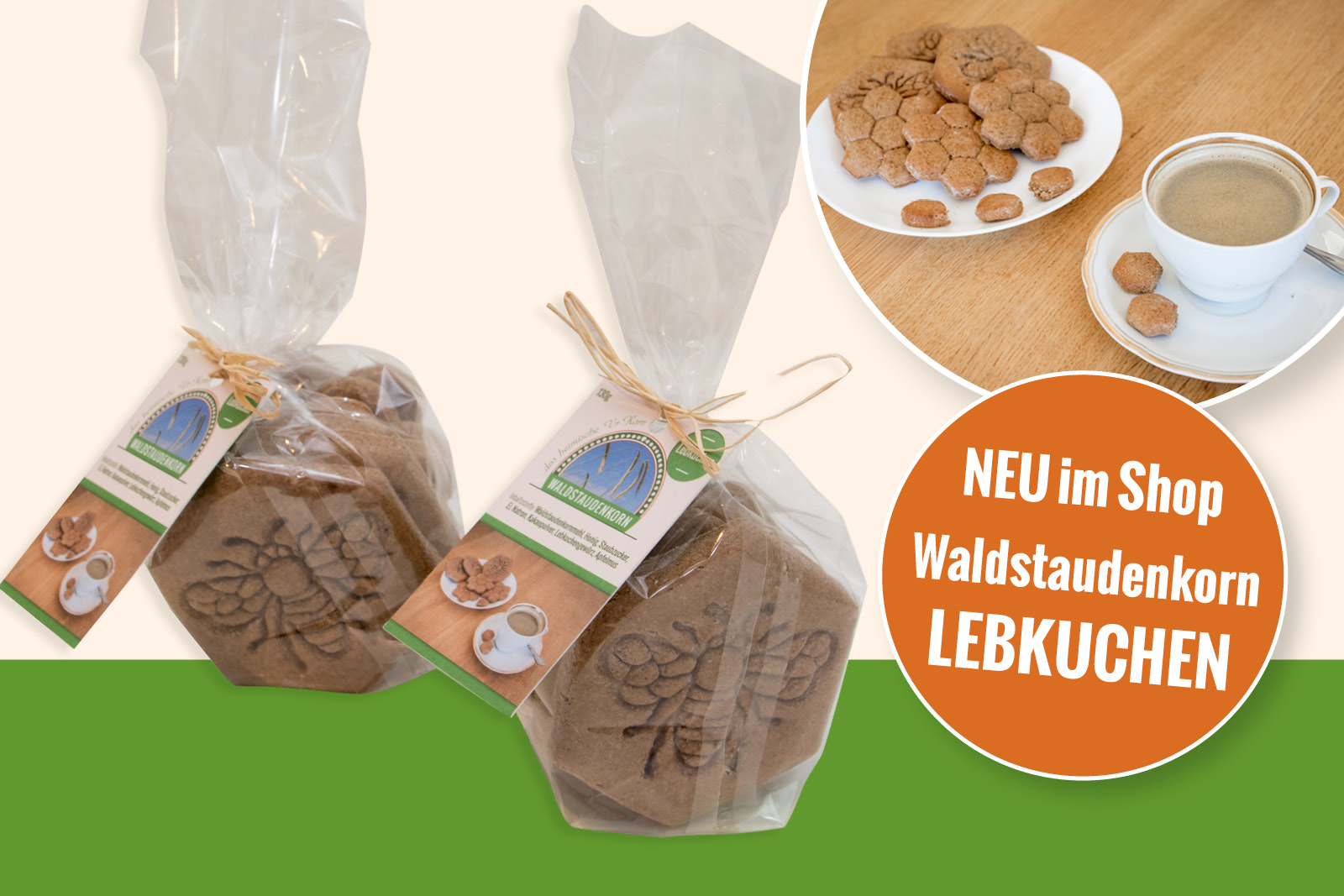 NEU im Shop - Waldstaudenkorn LEBKUCHEN