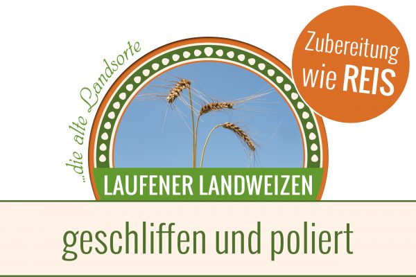Laufener Landweizen geschliffen & poliert - Zubereitung wie REIS