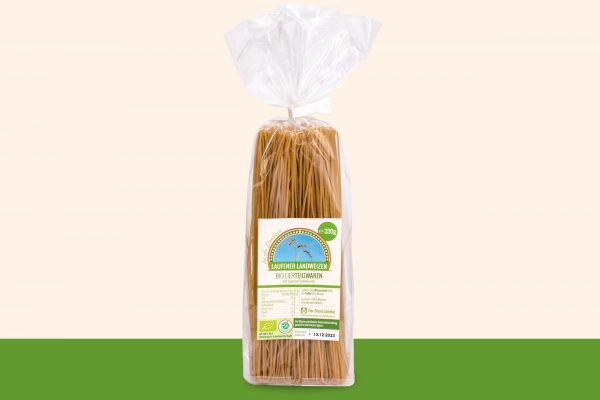 Laufener Landweizen Spaghettti mit Ei