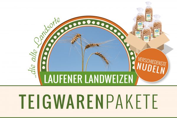 Laufener Landweizen TEIGWARENPAKETE