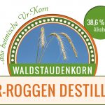 Waldstaudenkorn Ur-Roggen Destillat