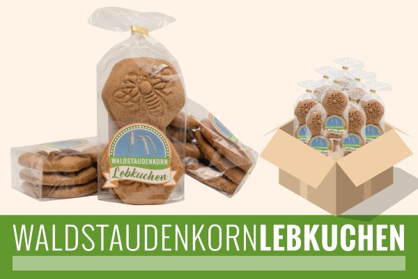 56x130g Waldstaudenkorn LEBKUCHEN