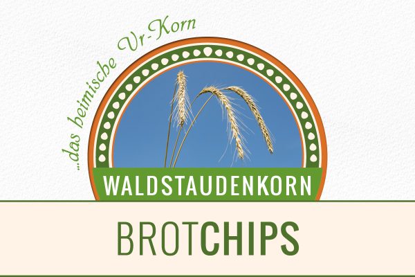 Waldstaudenkorn BROTCHIPS - Der Biene zuliebe