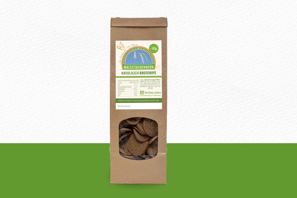 Waldstaudenkorn BROTCHIPS - Der Biene zuliebe